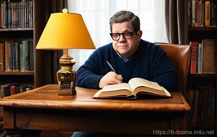 Patton Oswalt 스탠드업과 영화 - **Prompt 2: The Voice of Animated Worlds**
"Patton Oswalt, wearing a comfortable, everyday outfi... Patton Oswalt 스탠드업과 영화 - **Prompt 2: The Voice of Animated Worlds**
"Patton Oswalt, wearing a comfortable, everyday outfi...